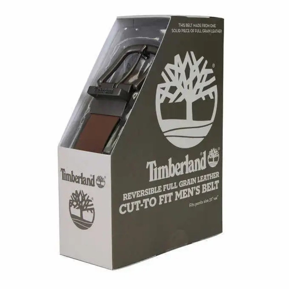 Timberland Men's Reversible Full Grain Leather Belt